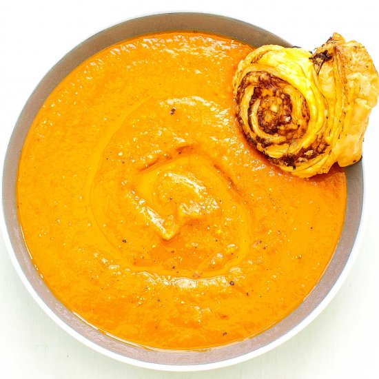 Homegrown Tomato Soup - Recipe photo by 3KidsRecipes