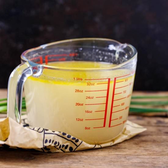 Basic Chinese Chicken Stock - Recipe photo by elaineluo