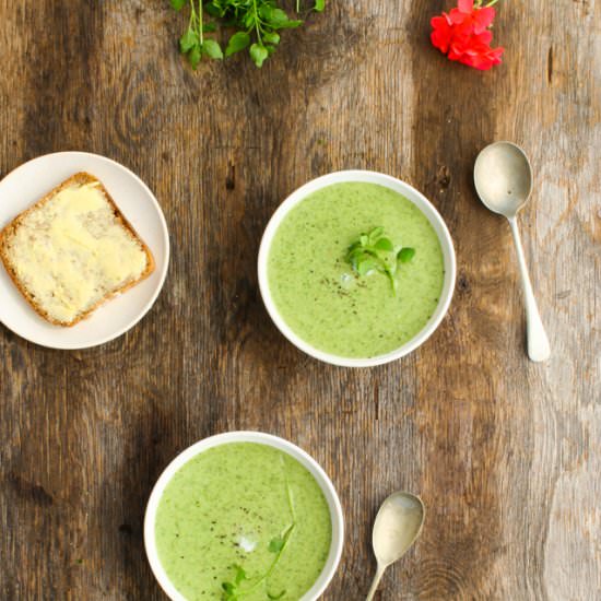 Chickweed Chowder - Recipe photo by rebelskitchen