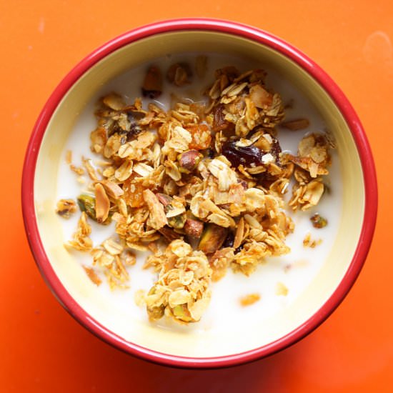Quince Granola - Recipe photo by kathrynpauline