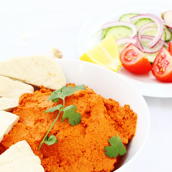 Muhammara - Recipe photo by Searchingforspice