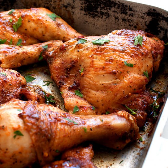 Oven Baked Peri Peri Chicken - Recipe photo by sprinkles and sprouts