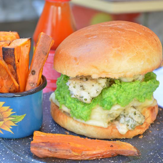 Succulent Cod Burger - Recipe photo by Mummys FastandEasy