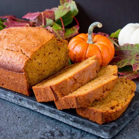 Soft & Moist Pumpkin Bread - Recipe photo by littlesweetbaker