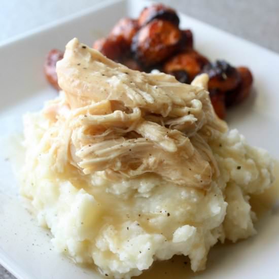 Crock Pot Chicken and Gravy - Recipe photo by DailyAppetite