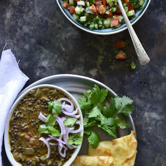 An Indian-Inspired Feast in 1 Hour - Recipe photo by AnEdibleMosaic