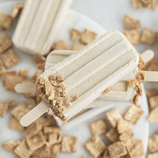 Cinnamon Toast Crunch Popsicles - Recipe photo by Pretty in Pistachio