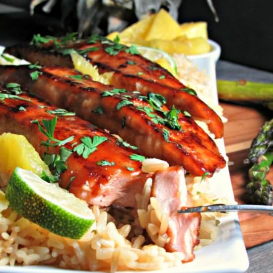 Honey Teriyaki Salmon - Recipe photo by agoudalife