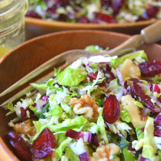 Brussels Sprouts Slaw - Recipe photo by theviewfromgreatisland