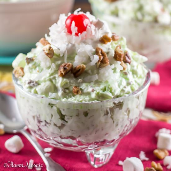 Watergate Salad - Recipe photo by Flavor Mosaic