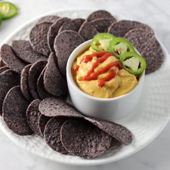 Vegan Queso Dip - Recipe photo by spinach4breakfast