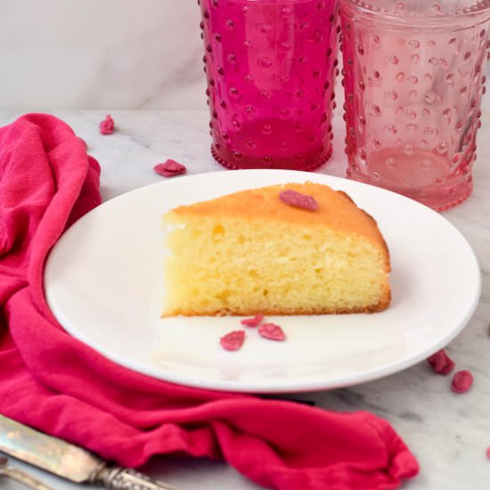 Egyptian Semolina Cake - Recipe photo by westoftheloop
