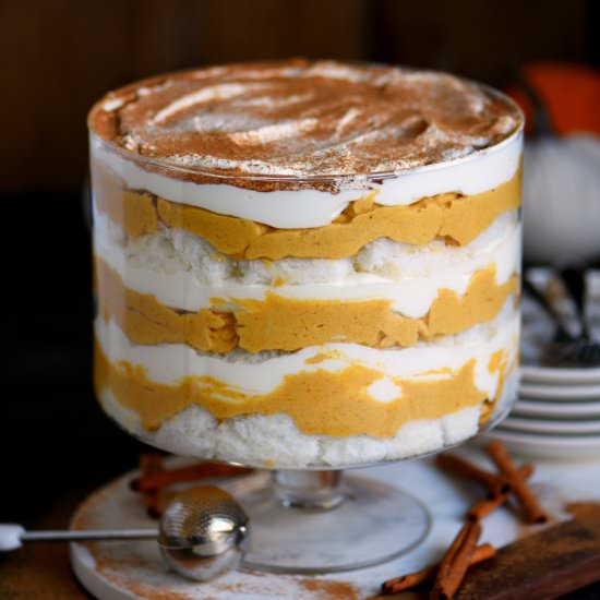Pumpkin Cheesecake Trifle - Recipe photo by MomOnTimeout