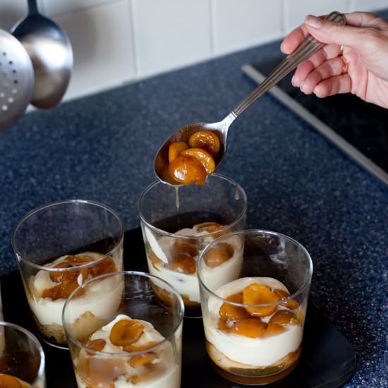 Tiramisu aux Mirabelles - Recipe photo by fotofeedme