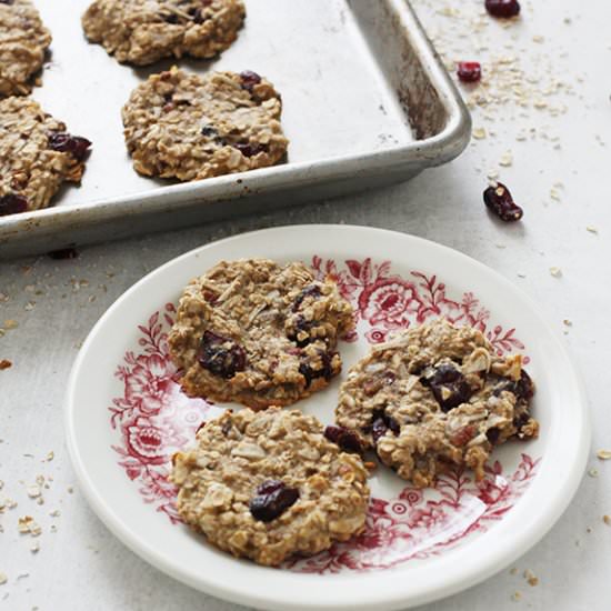 Cranberry Coconut Cookies - Recipe photo by Mea from Meats and Sweets
