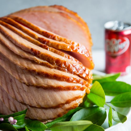 Dr. Pepper Ham - Recipe photo by culinaryhill