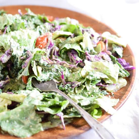 5-minute ranch dressing - Recipe photo by Simply to Thrive