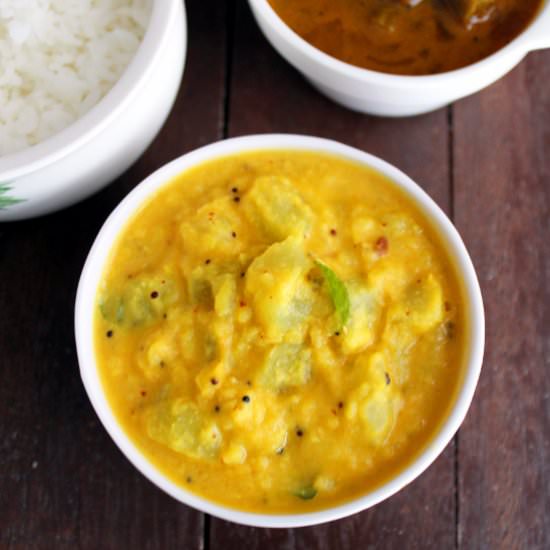 Chayote Kootu / Chow Chow Kootu - Recipe photo by blogexplore