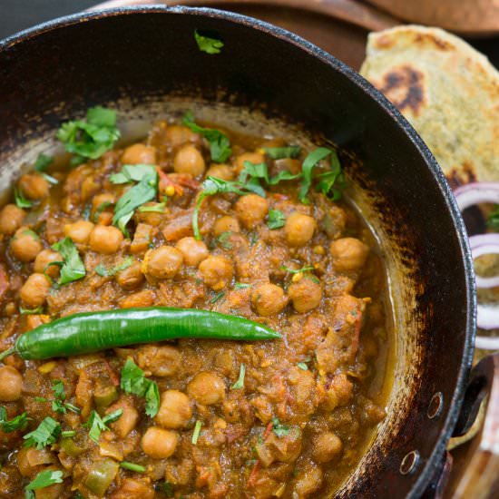 Chana Chole - Recipe photo by kravingsblog