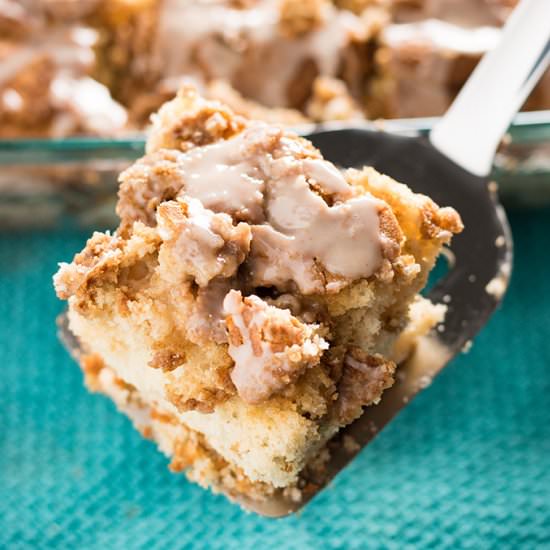 Cinnamon Roll Cake - Recipe photo by TheSaltyMarshmallow