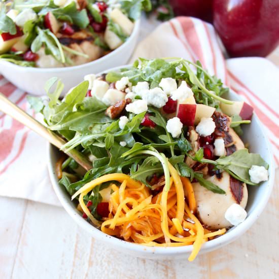 Butternut Squash Noodle Bowls - Recipe photo by Whitney Bond