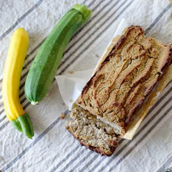 Sugar Free Lemon Zucchini Bread - Recipe photo by Eat Your Way Clean