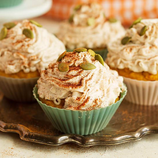 Easy Pumpkin Cupcakes - Recipe photo by ilonaspassion