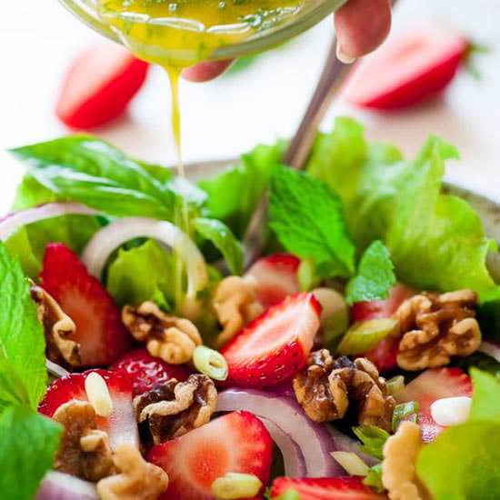 Fresh Greens Salad - Recipe photo by Joes Healthy Meals