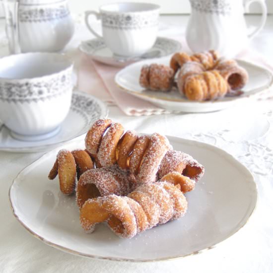 Tirabuzones Dulces - Recipe photo by Cogollos de Agua
