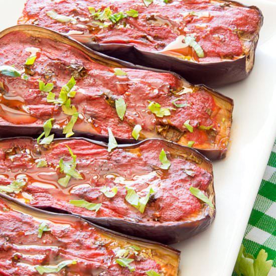 Oven Roasted Eggplants - Recipe photo by ItalianRecipeBook