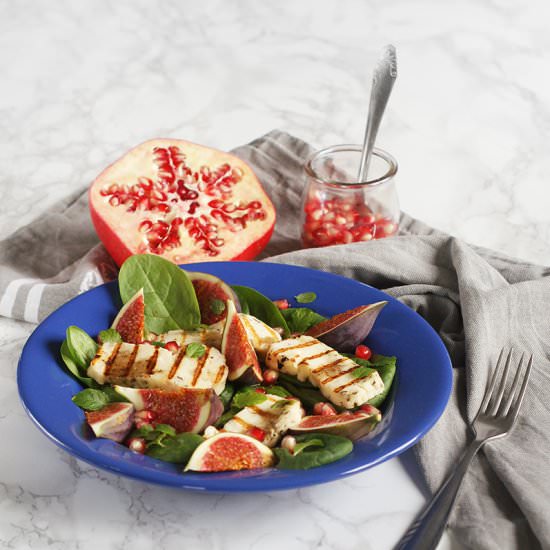 Salad with figs - Recipe photo by FitSweet