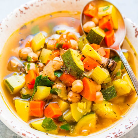 Reset Vegetable Soup - Recipe photo by Averie