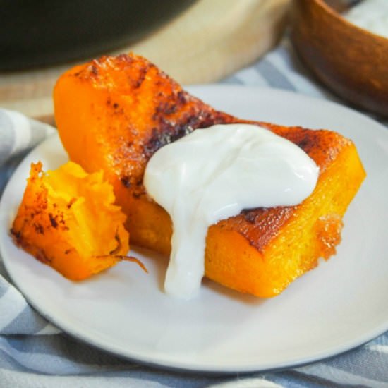 Kaddo Bowrani – Afghan Pumpkin - Recipe photo by carolinescooking