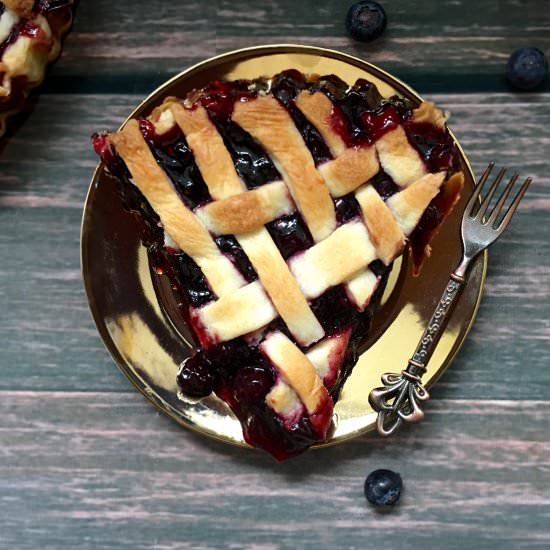 The Best Blueberry Pie… Ever! - Recipe photo by Justina Elumeze