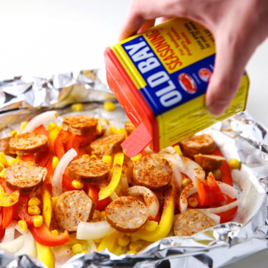 Cajun Sausage and Peppers - Recipe photo by Tastefulventure