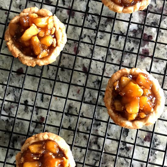 Mini Chai Tea Apple Pies - Recipe photo by BiteSizedKitchen