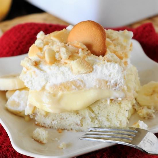 Banana Pudding Cake - Recipe photo by thekitchenismyplayground
