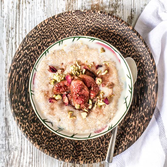 Amaranth Porridge - Recipe photo by Healthy Forkful