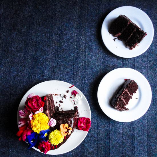 Death by Chocolate Cake - Recipe photo by spatulainmypocket
