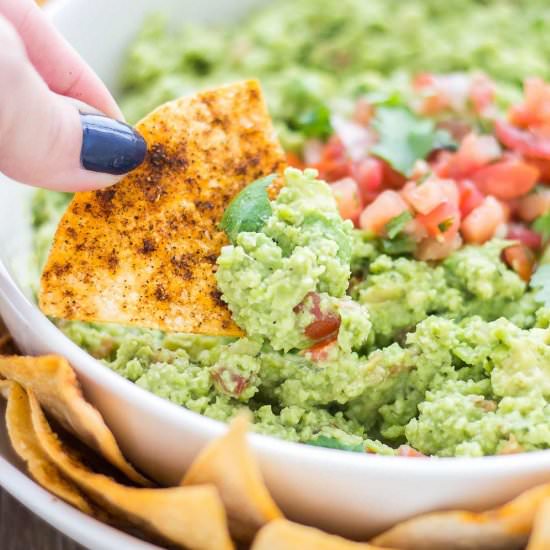 Edamame Guacamole - Recipe photo by Strawberry Blondie Kitchen