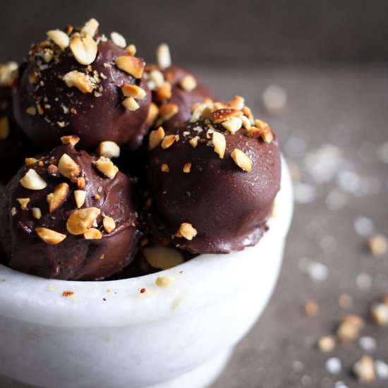 Chocolate Peanut Butter Balls - Recipe photo by Tashasartisanfoods