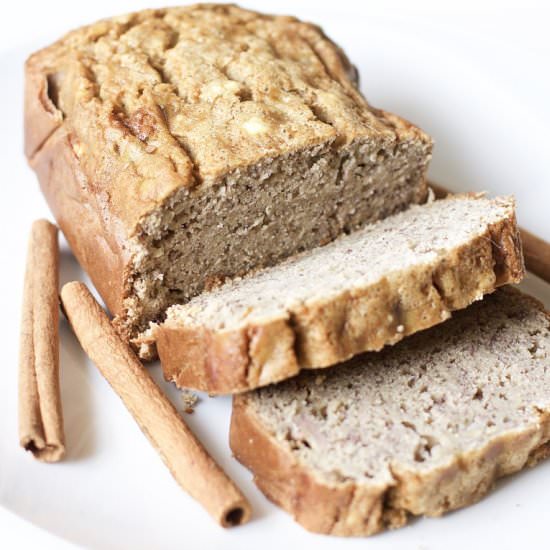 Cinnamon Banana Bread - Recipe photo by northsouthblonde