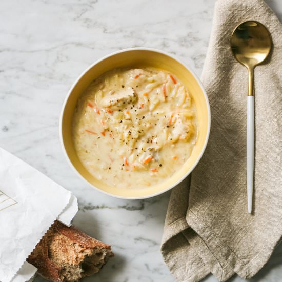 Avgolemono Soup - Recipe photo by jojotastic