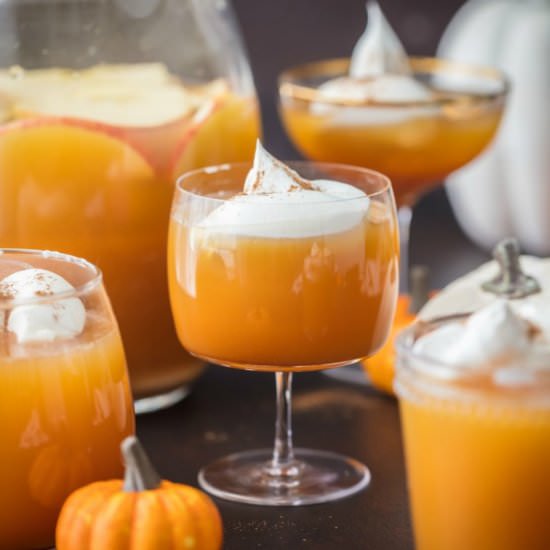 Pumpkin Pie Punch - Recipe photo by the cookie rookie