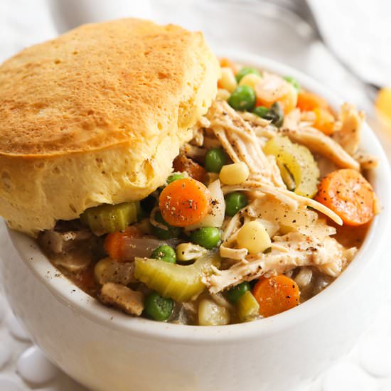 Slow Cooker Chicken Pot Pie - Recipe photo by pipandebby