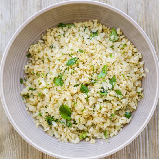 Cilantro Lime Cauliflower Rice - Recipe photo by SouthernParm