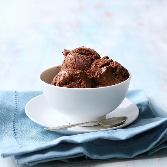 Chocolate cookie dough nice cream - Recipe photo by vanillafrost4