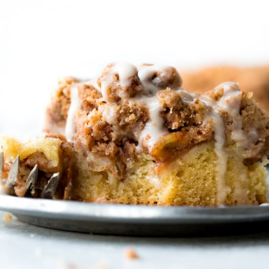 Apple Crumb Cake - Recipe photo by sallysbakingaddiction
