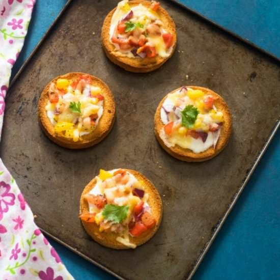 Dutch Rusk Canapes - Recipe photo by cooking with sapana