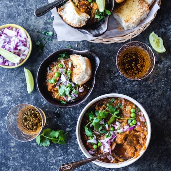 Pav Bhaji - Recipe photo by PlayfulCooking